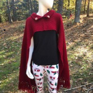 Artisan  wrap. Beautiful and cozy shawl.